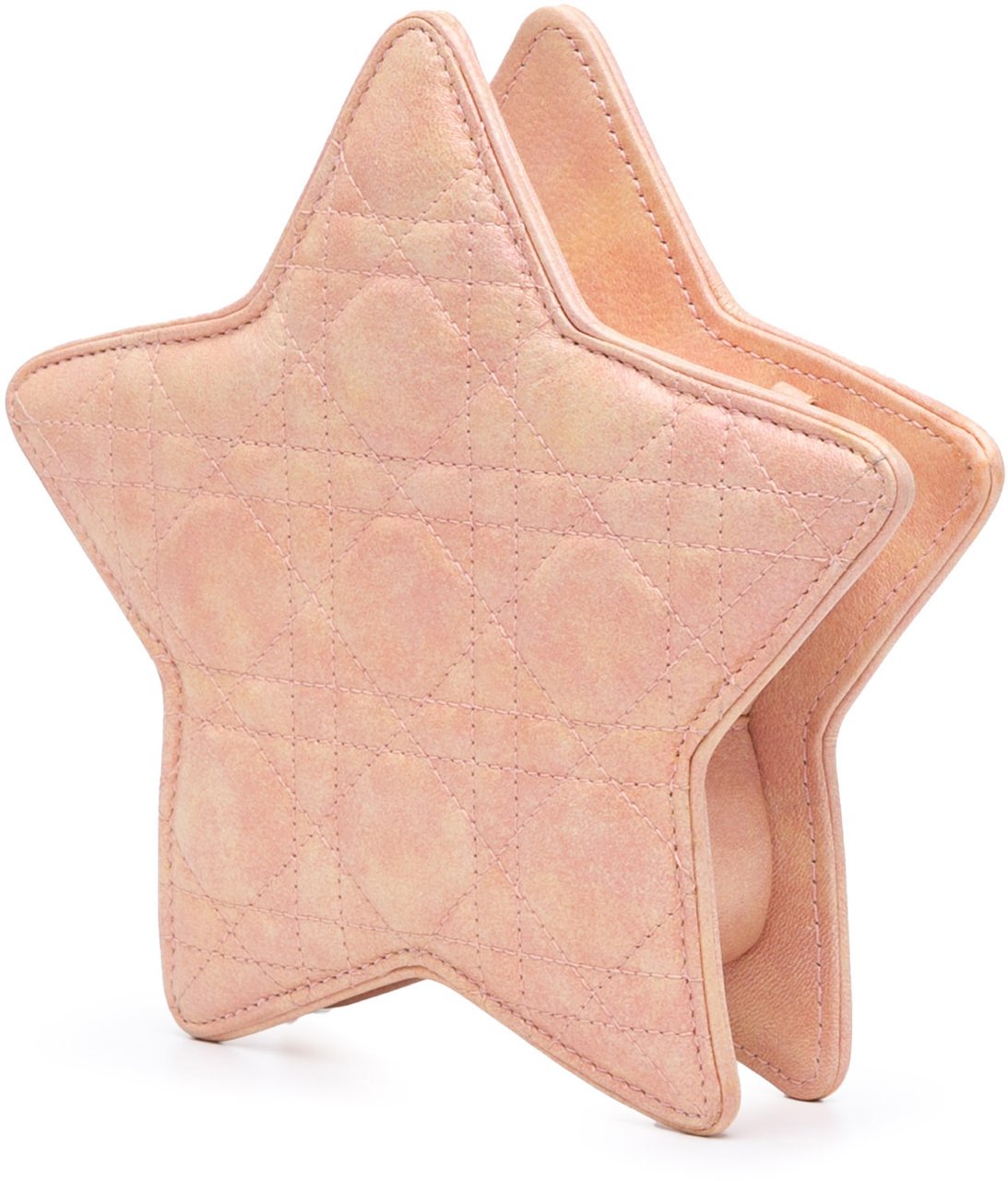 Dior Lambskin Cannage Kids Star Crossbody Roze