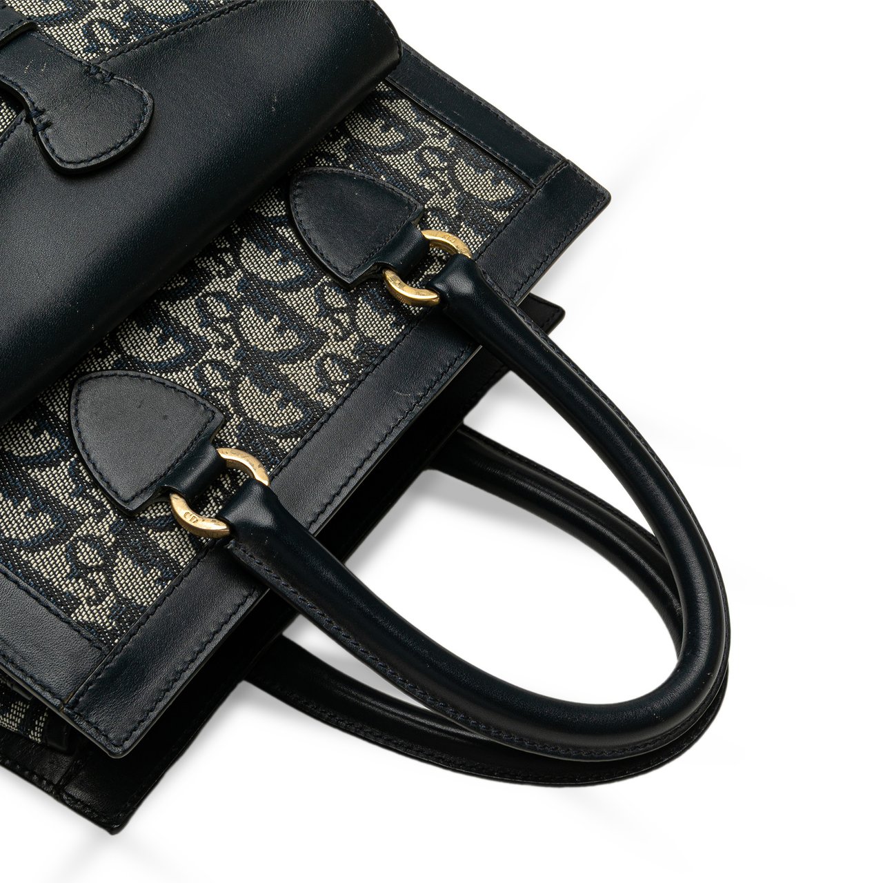 Dior Diorissimo Trotter Canvas Tote Blauw