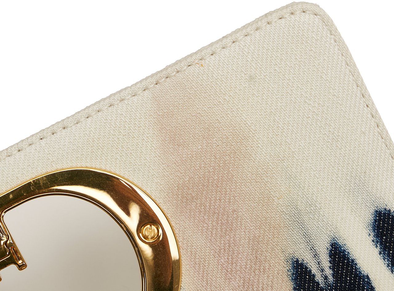 Dior Small Tie Dye Denim Caro Wit