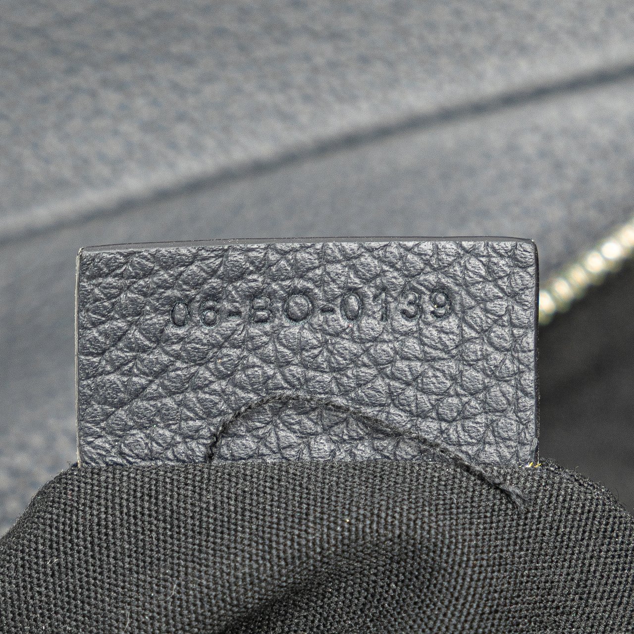 Dior Grained Calfskin Saddle Bag Blauw