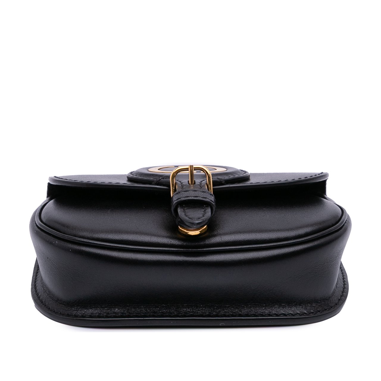 Dior Micro Leather Bobby Crossbody Zwart