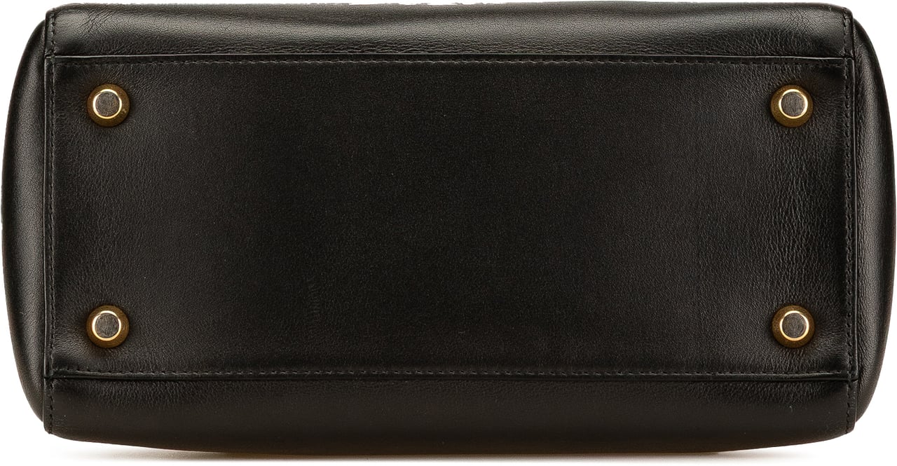 Dior Medium Calfskin Death Tarot Card Lady Dior Zwart