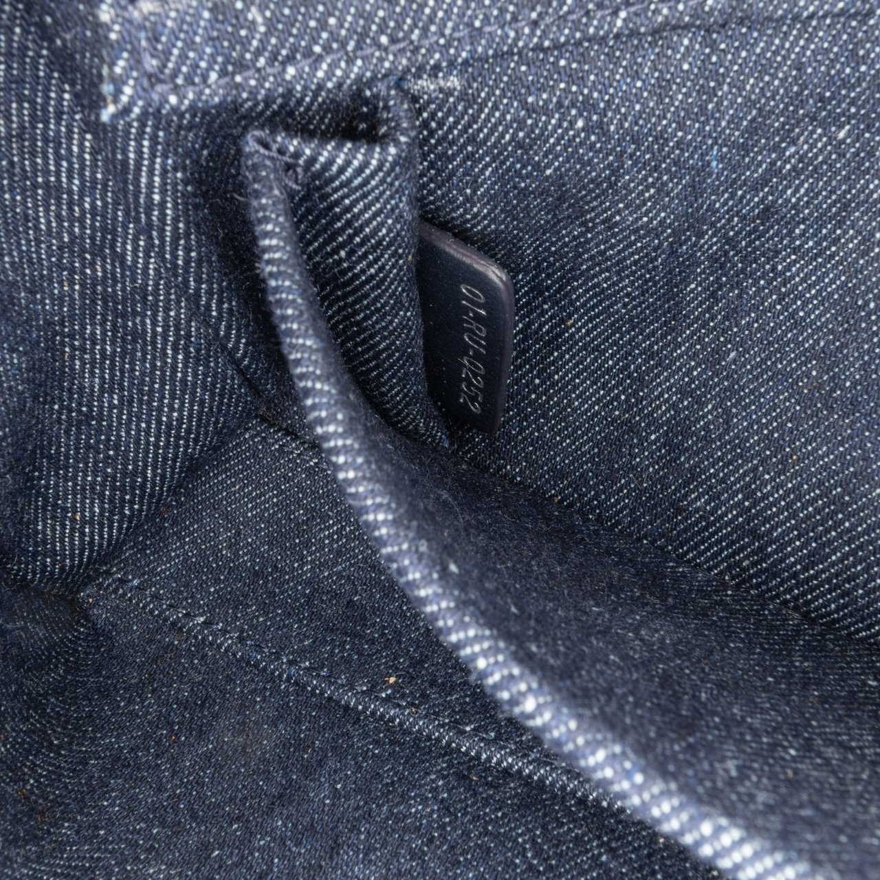 Dior Medium Denim Cannage Eyelet Lady D Joy Blauw