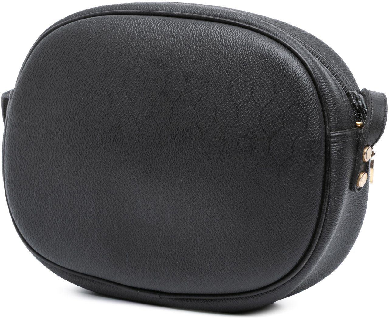 Dior Honeycomb Coated Canvas Crossbody Zwart