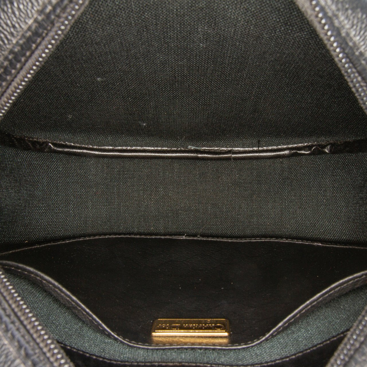 Dior Honeycomb Coated Canvas Crossbody Zwart