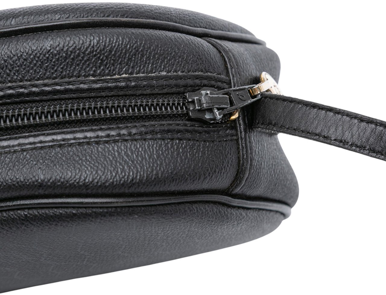 Dior Honeycomb Coated Canvas Crossbody Zwart