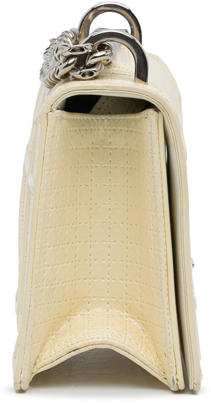 Dior Medium Patent Diorama Wit