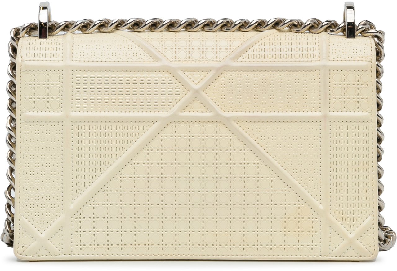 Dior Medium Patent Diorama Wit