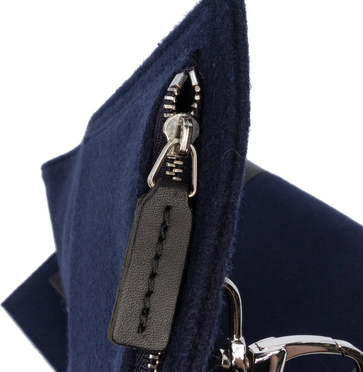 Dior Felt Travel Organizer Clutch Blauw