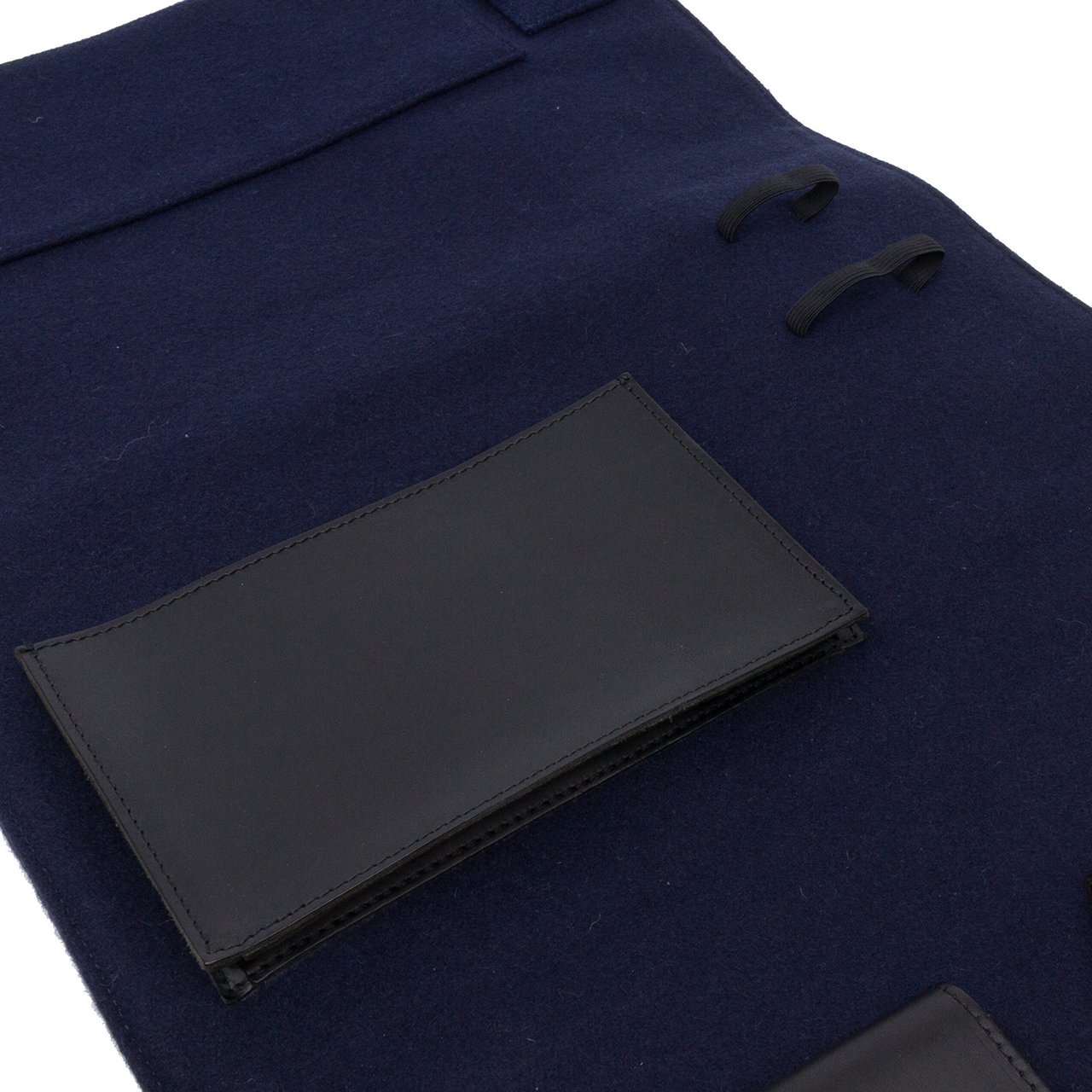 Dior Felt Travel Organizer Clutch Blauw