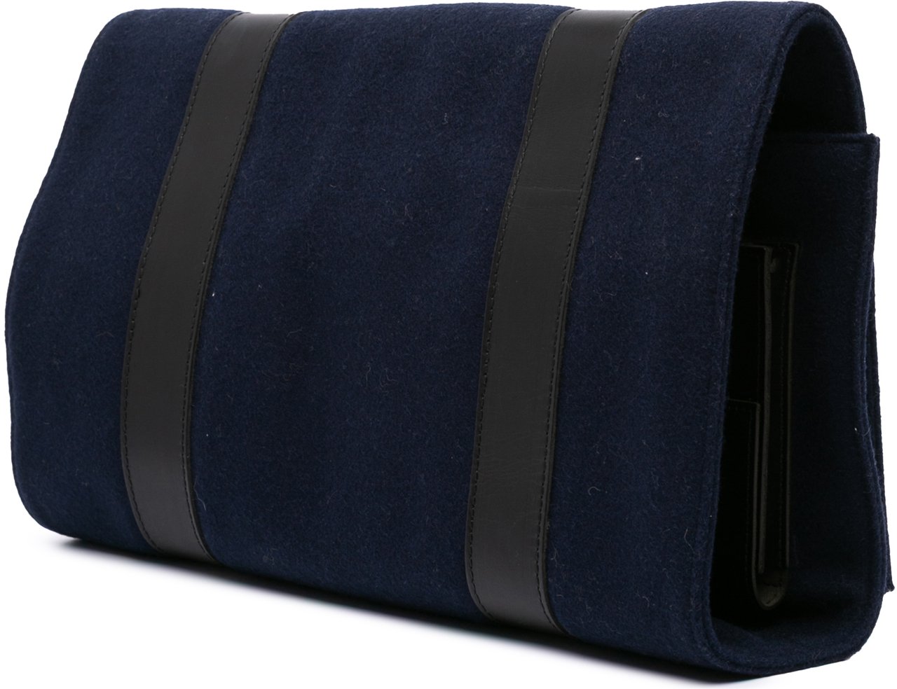 Dior Felt Travel Organizer Clutch Blauw