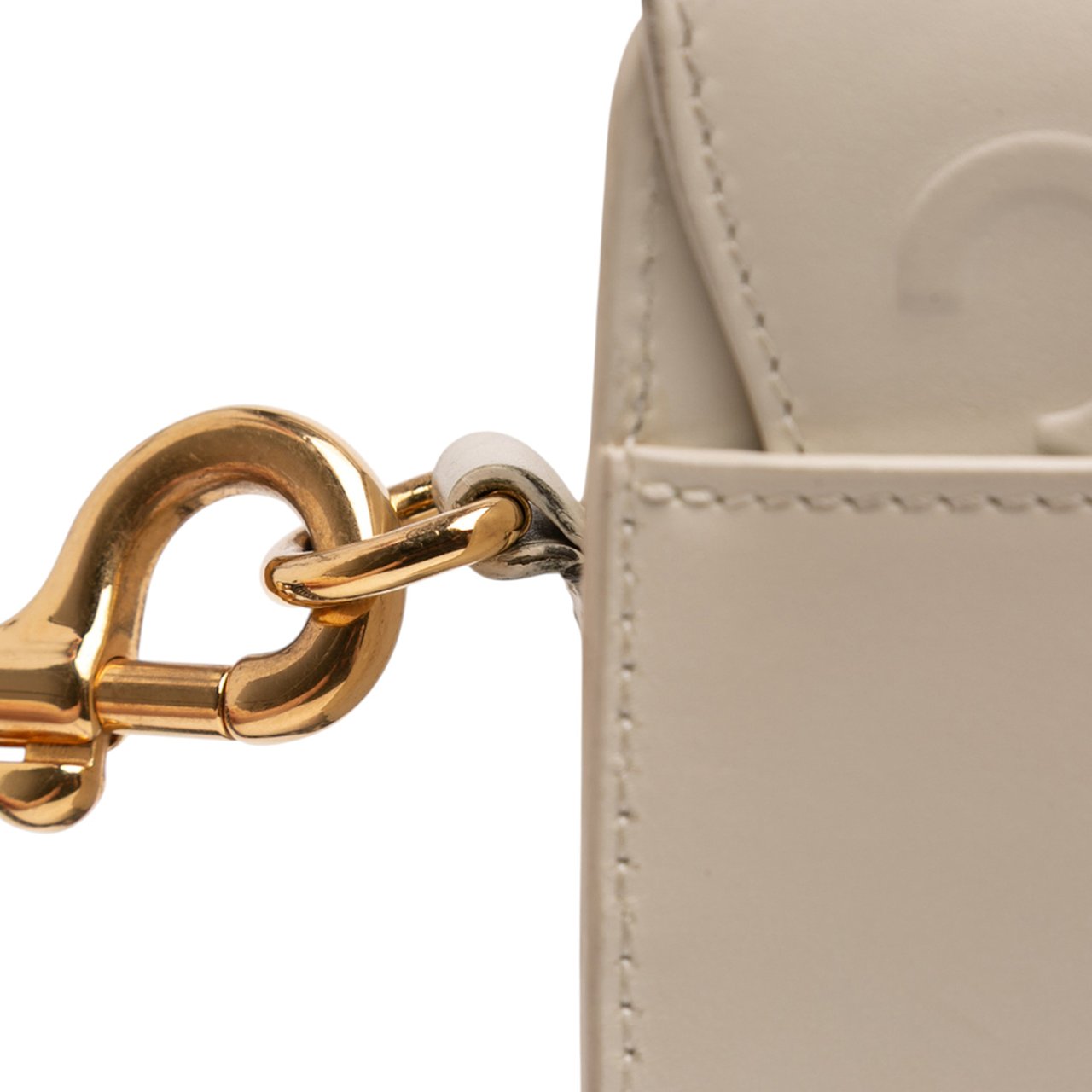 Dior Large Smooth Calfskin Bobby Crossbody Wit