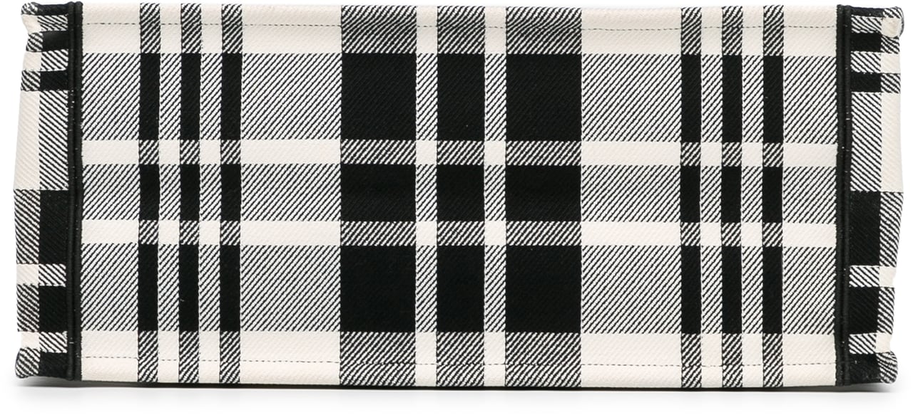 Dior Large Check'n'Dior Book Tote Wit