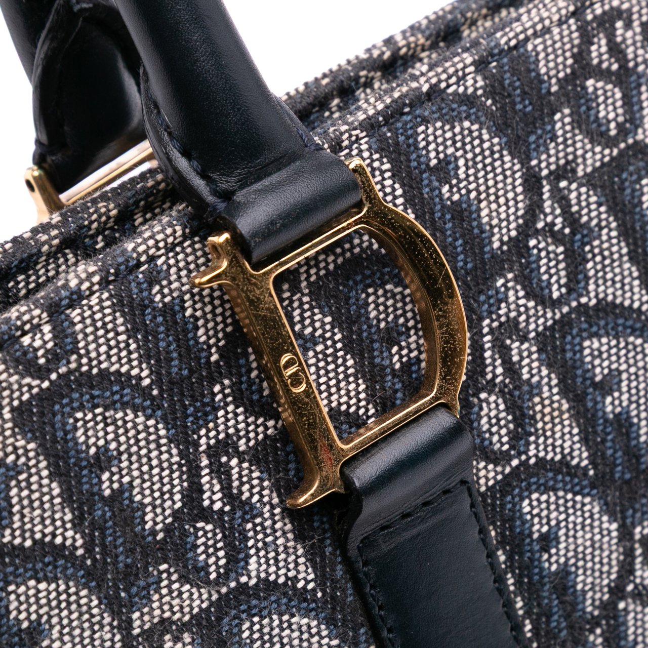 Dior Diorissimo Trotter Canvas Tote Blauw