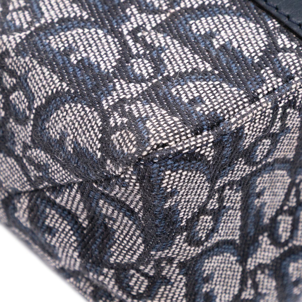 Dior Diorissimo Trotter Canvas Tote Blauw