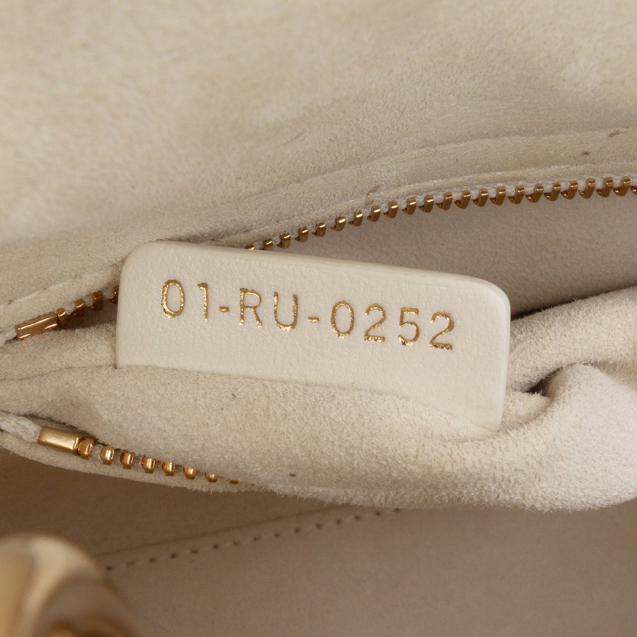Dior Mini Lambskin Cannage Lucky Star Studded Lady Dior Wit