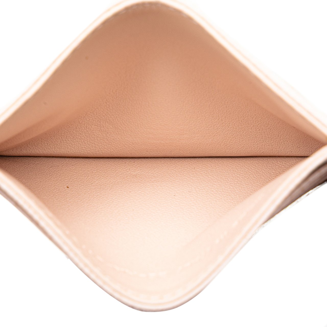 Dior Grained Calfskin Diorama Card Holder Roze