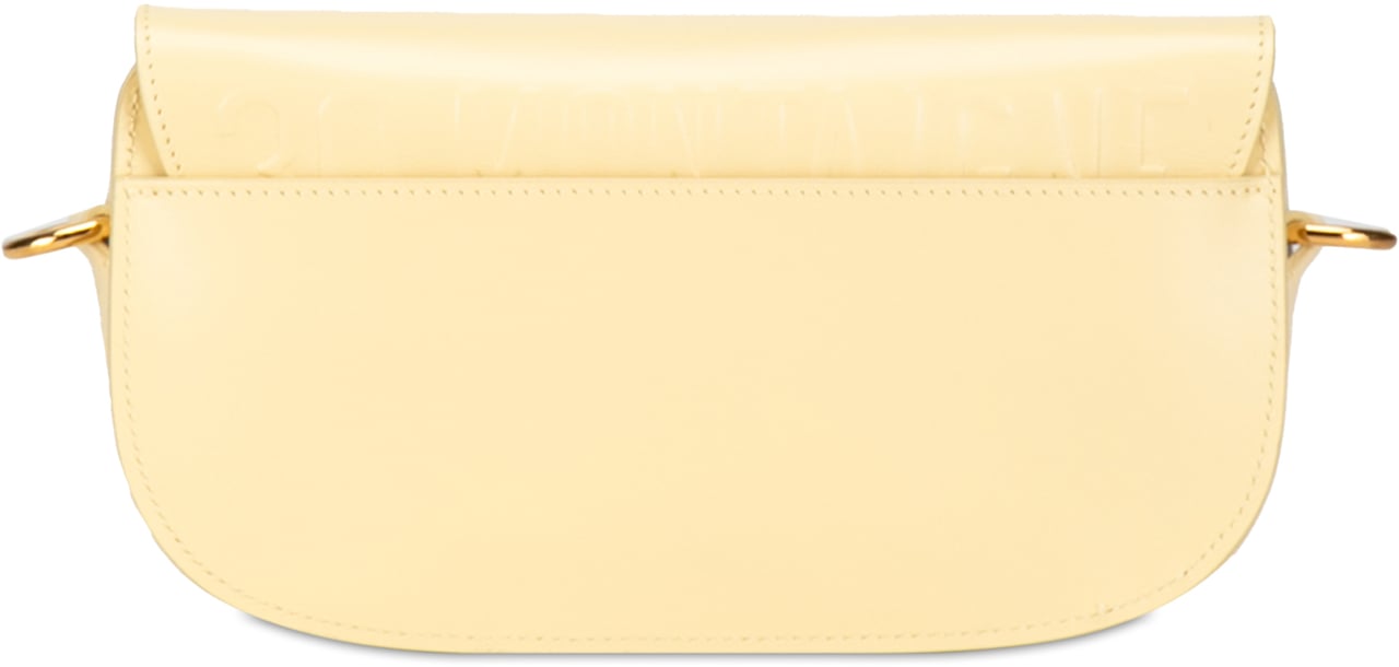 Dior Calfskin Bobby East West Crossbody Geel