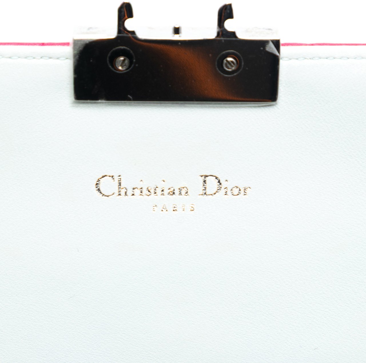 Dior Tricolor Lambskin Cannage Miss Dior Promenade Flap Roze