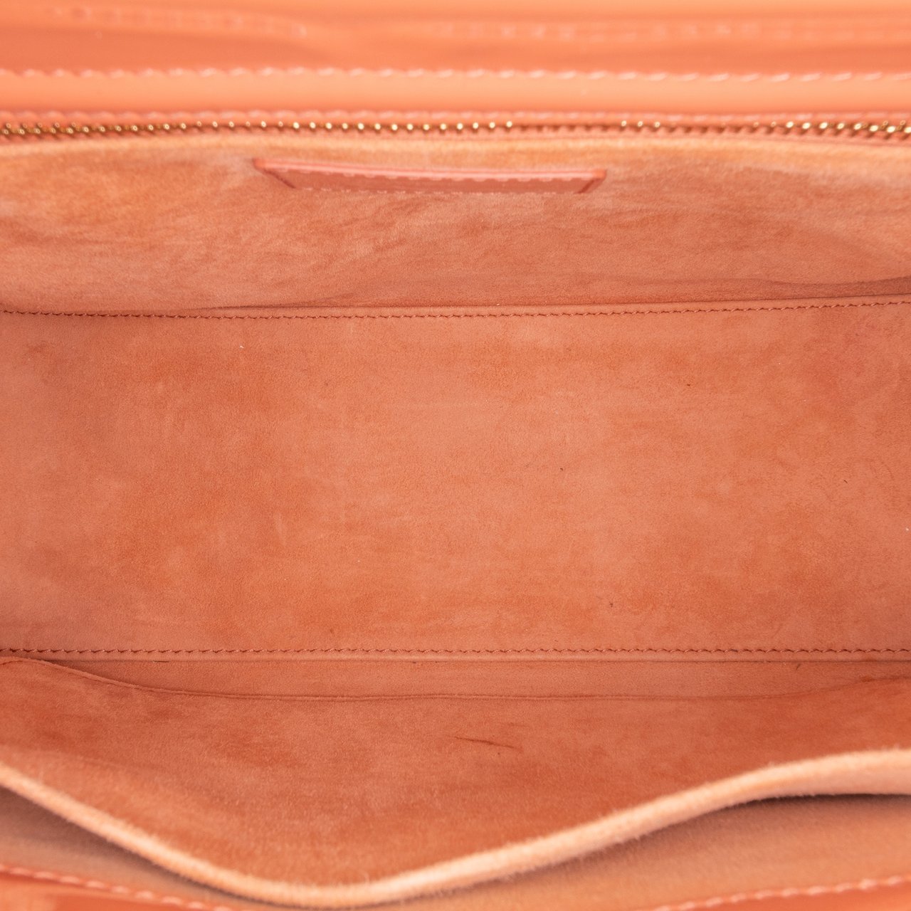 Dior Medium Patent Cannage Lady Dior Oranje