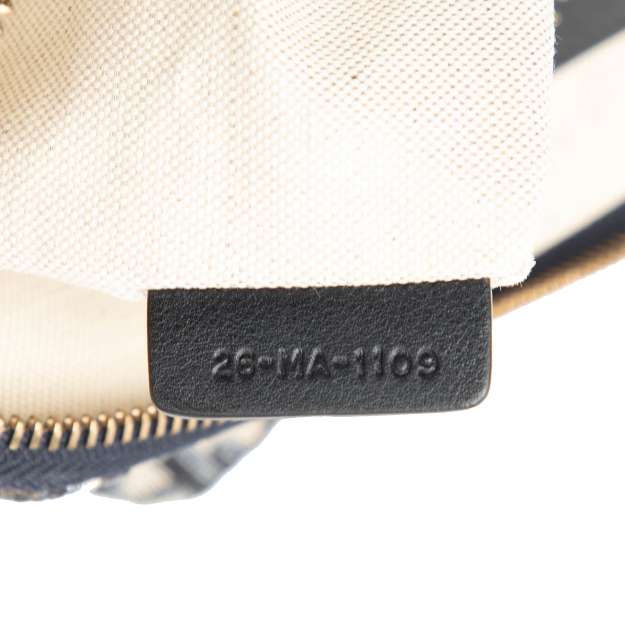 Dior Oblique Canvas Clutch Blauw