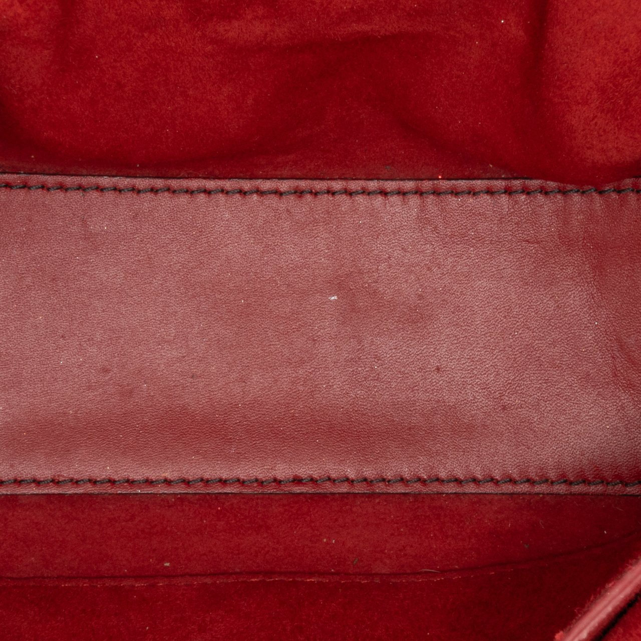 Dior Small Lambskin Cannage Studded Supple Lady Dior Rood