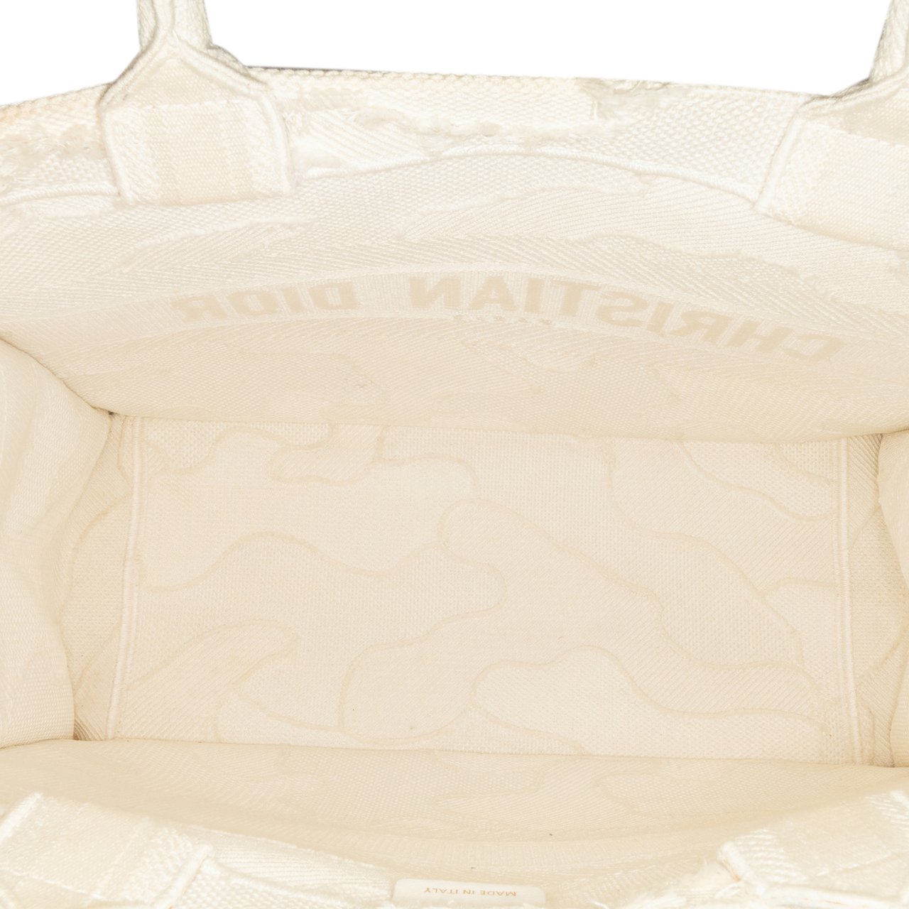 Dior Medium Camouflage Book Tote Wit