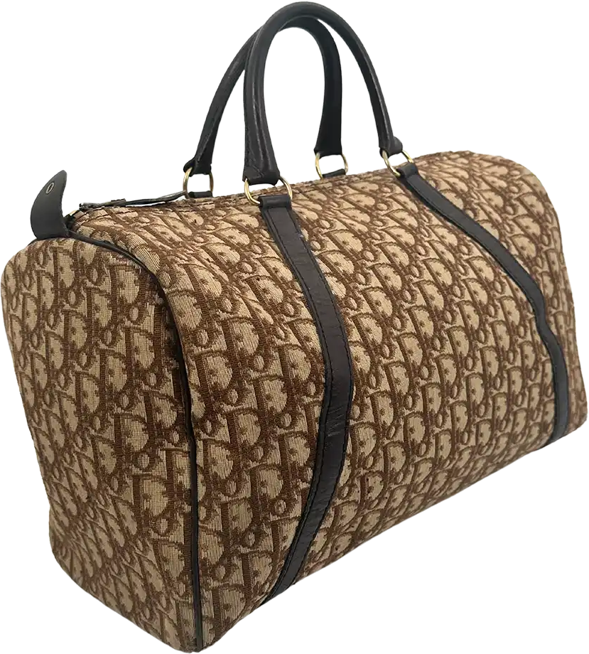 Dior Christian Dior Vintage Weekender Bag / good Bruin