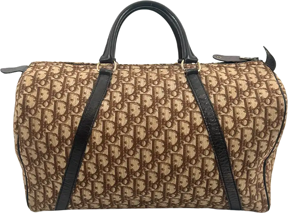 Dior Christian Dior Vintage Weekender Bag / good Bruin