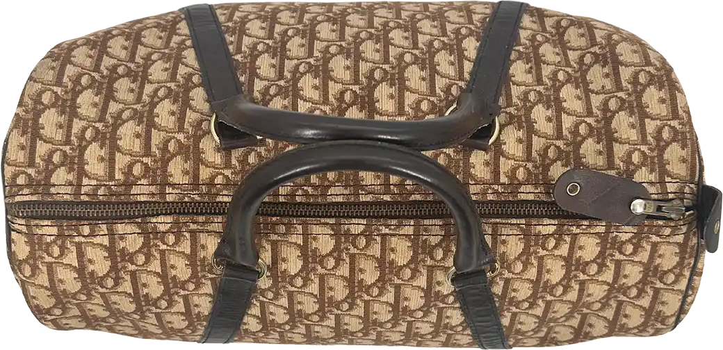 Dior Christian Dior Vintage Weekender Bag / good Bruin