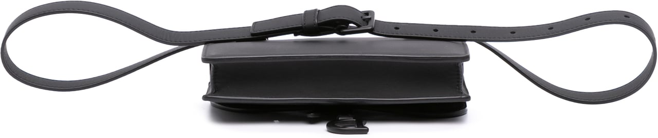 Dior Ultramatte Saddle Belt Bag Zwart