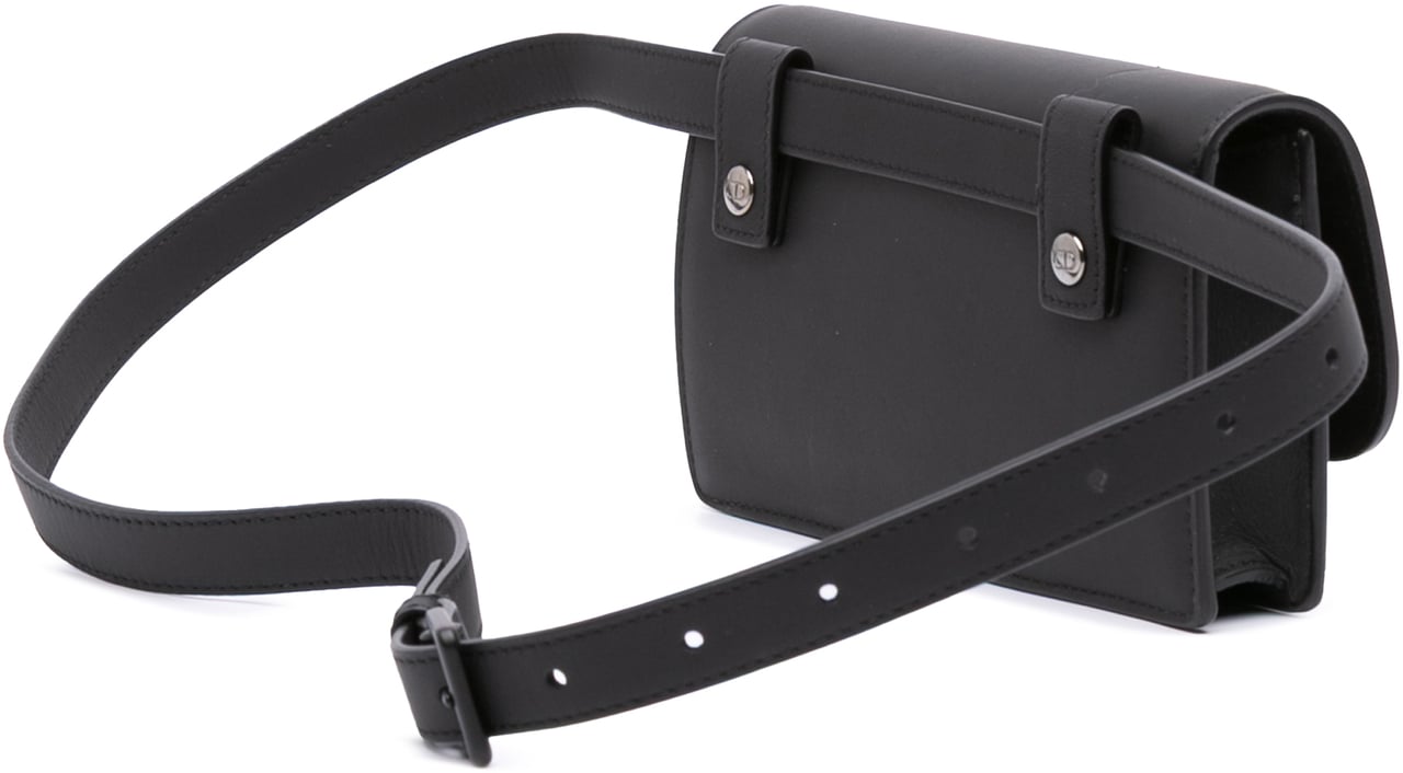 Dior Ultramatte Saddle Belt Bag Zwart