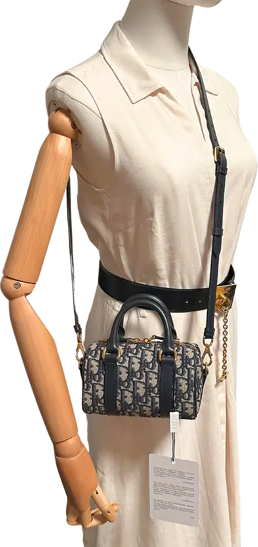 Dior Dior Groove 17 Nano Bag Oblique Jacquard 2024 / unworn Beige