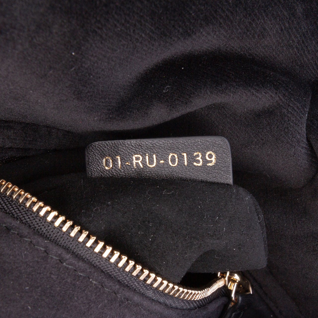 Dior Mini Velvet Cannage Lady Dior Zwart