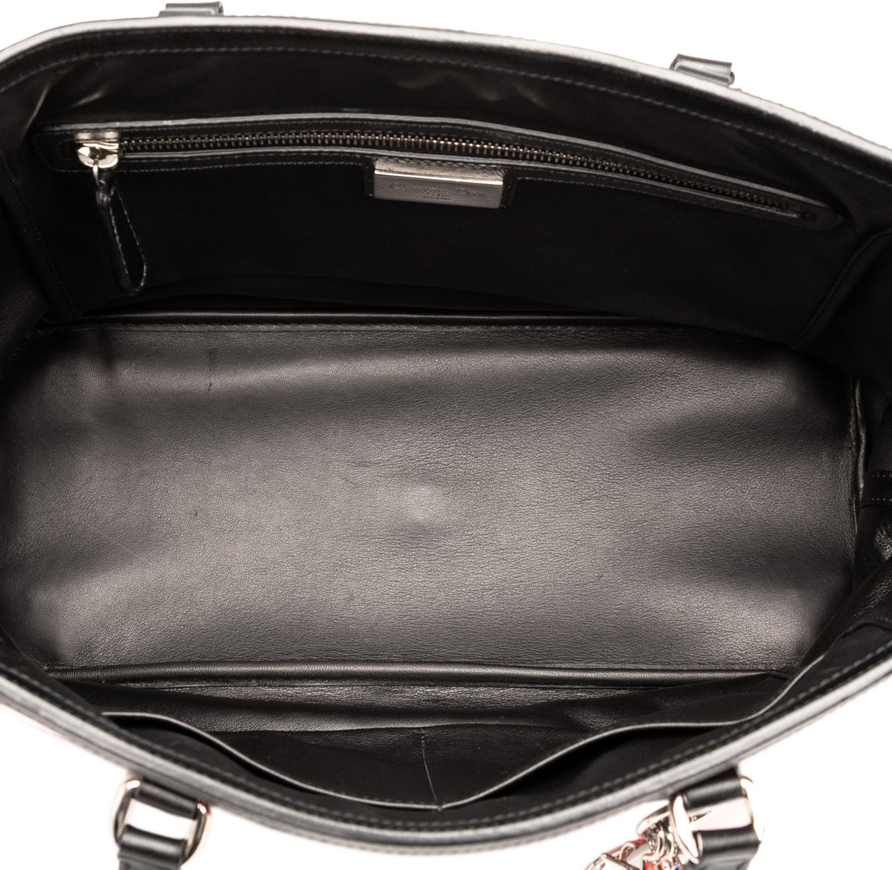 Dior Anselm Reyle Medium Canvas Camouflage Tote Grijs