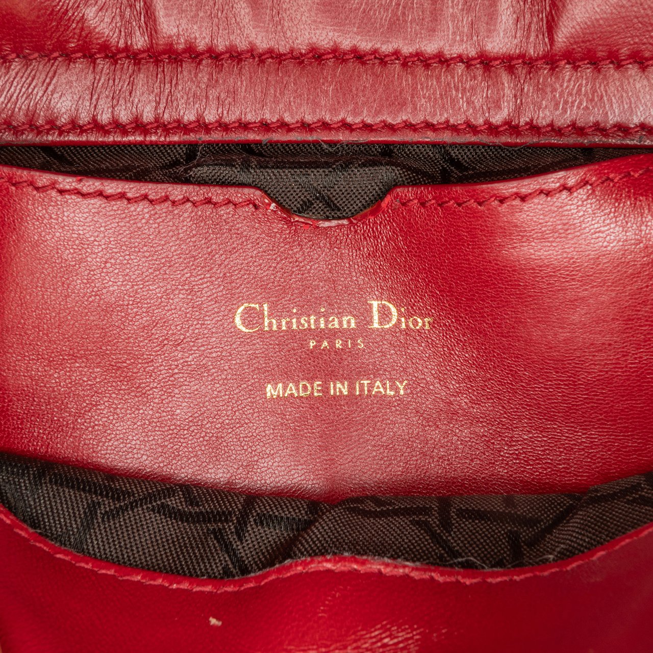 Dior Medium Lambskin Cannage Lady D Joy Rood