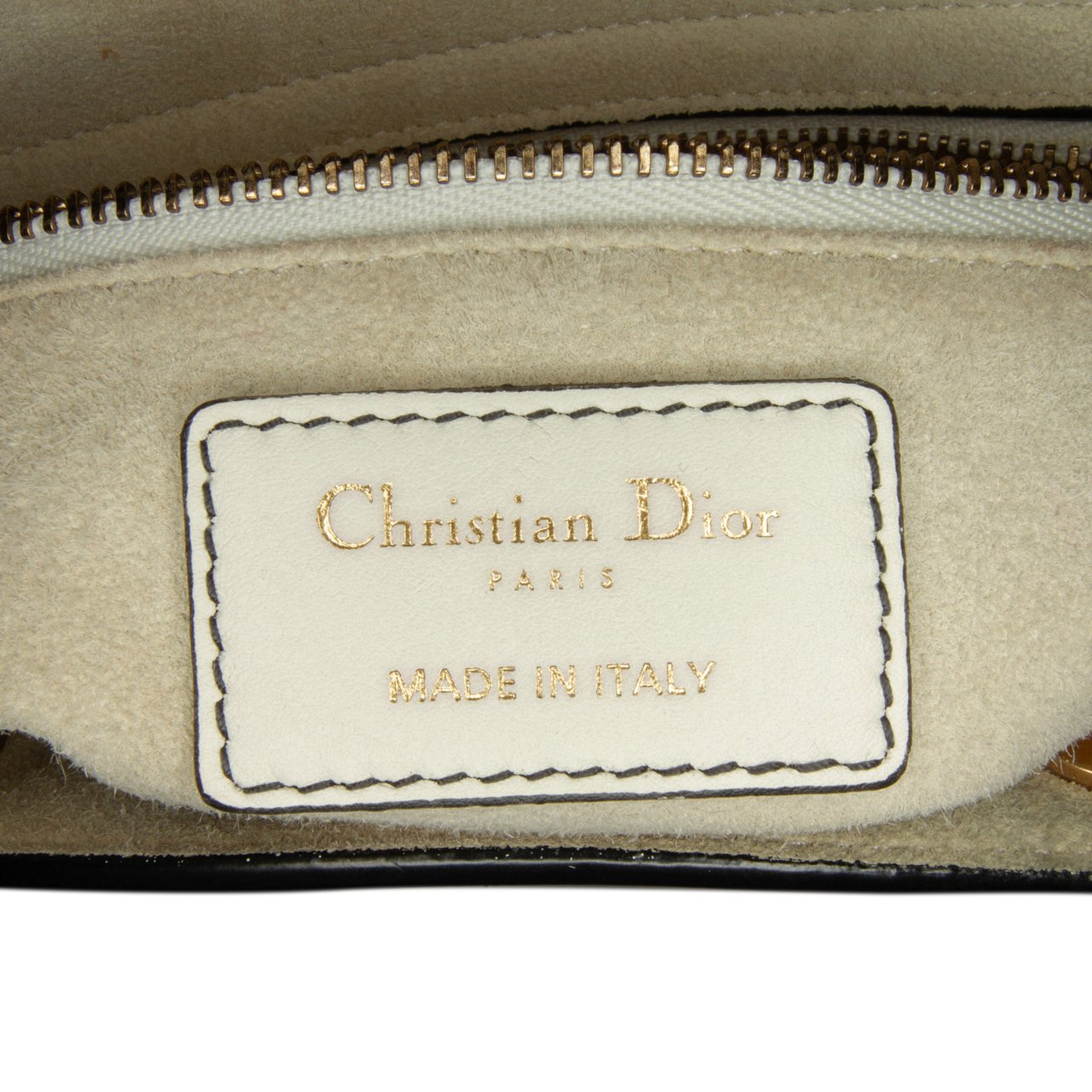 Dior Niki de Saint Phalle Medium Calfskin Vive l'amour Lady Dior Wit