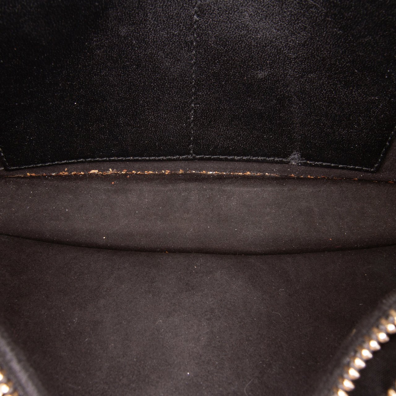 Dior Grained Calfskin Diorama Wallet on Chain Zwart