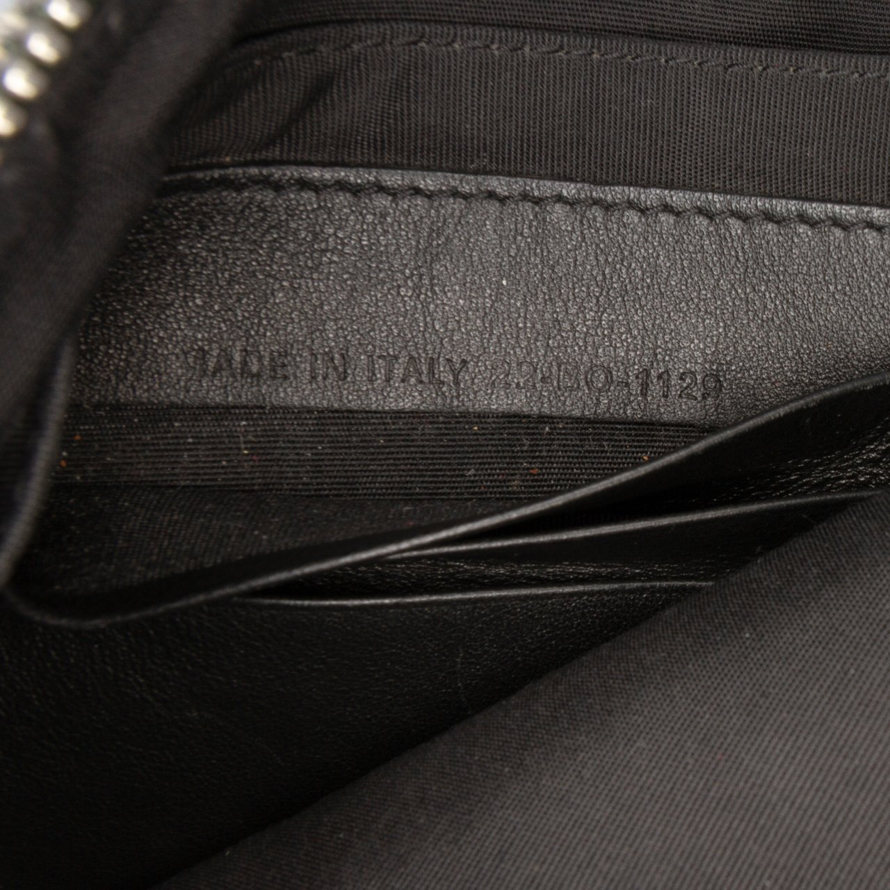 Dior Oblique Canvas Pouch Blauw