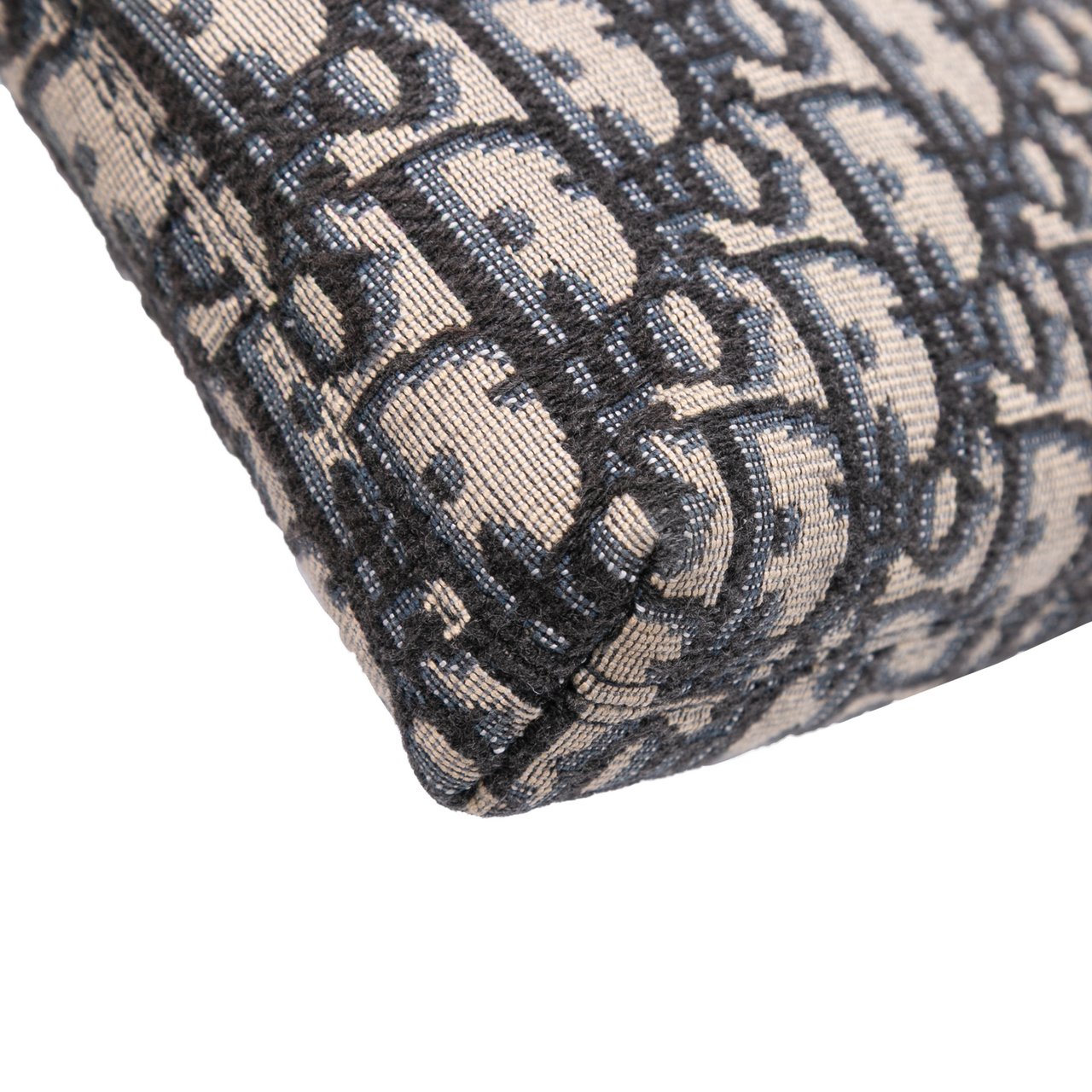 Dior Oblique Canvas Pouch Blauw