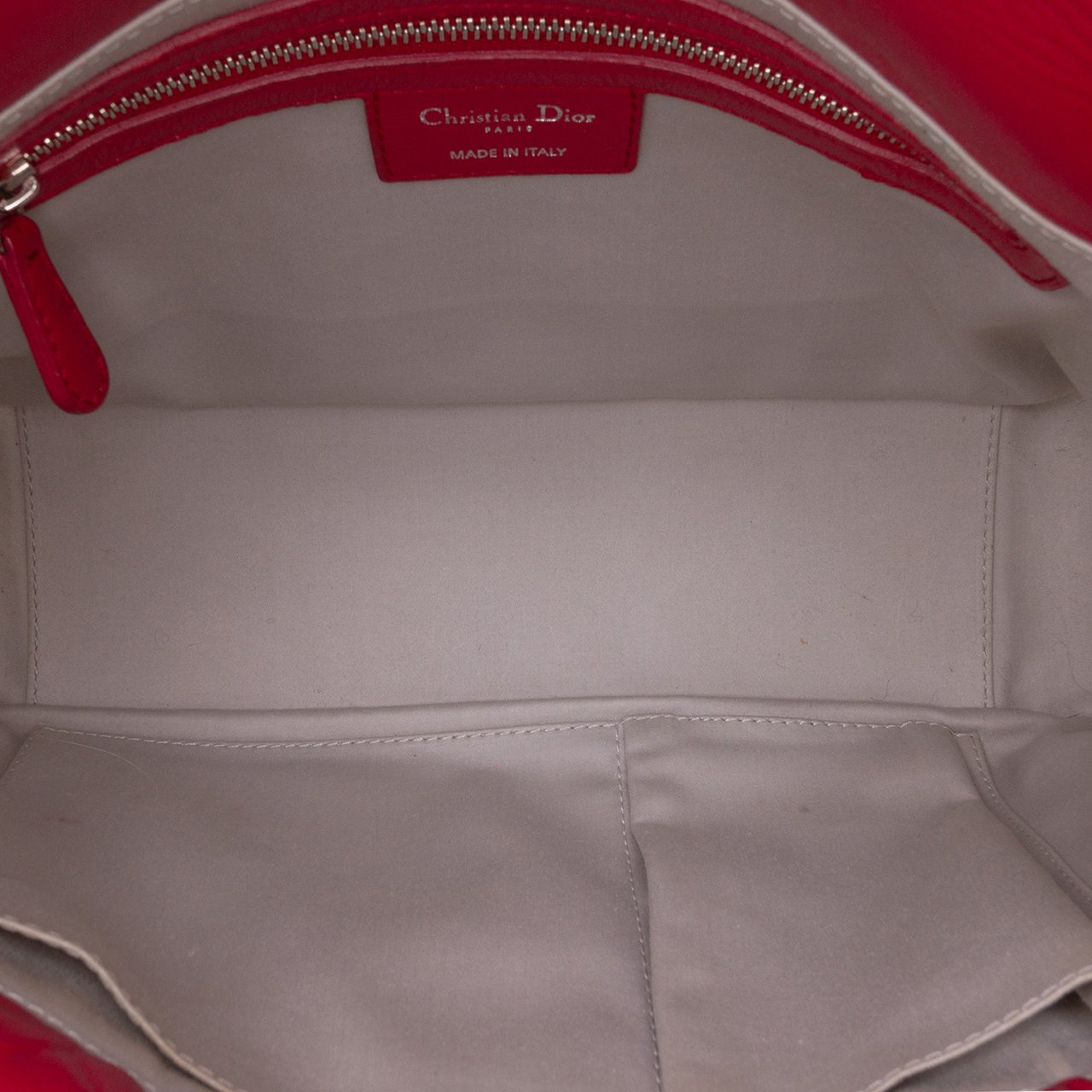 Dior Lambskin Cannage Milly La Foret Bag Rood