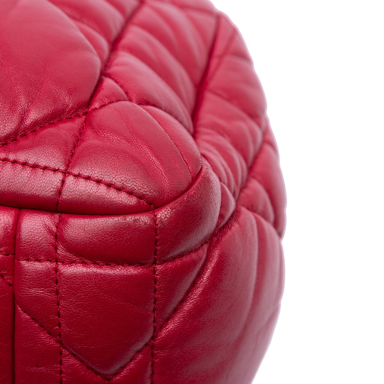Dior Lambskin Cannage Milly La Foret Bag Rood