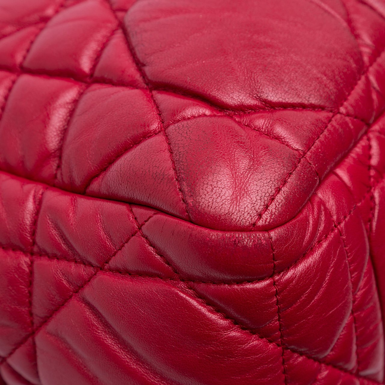 Dior Lambskin Cannage Milly La Foret Bag Rood