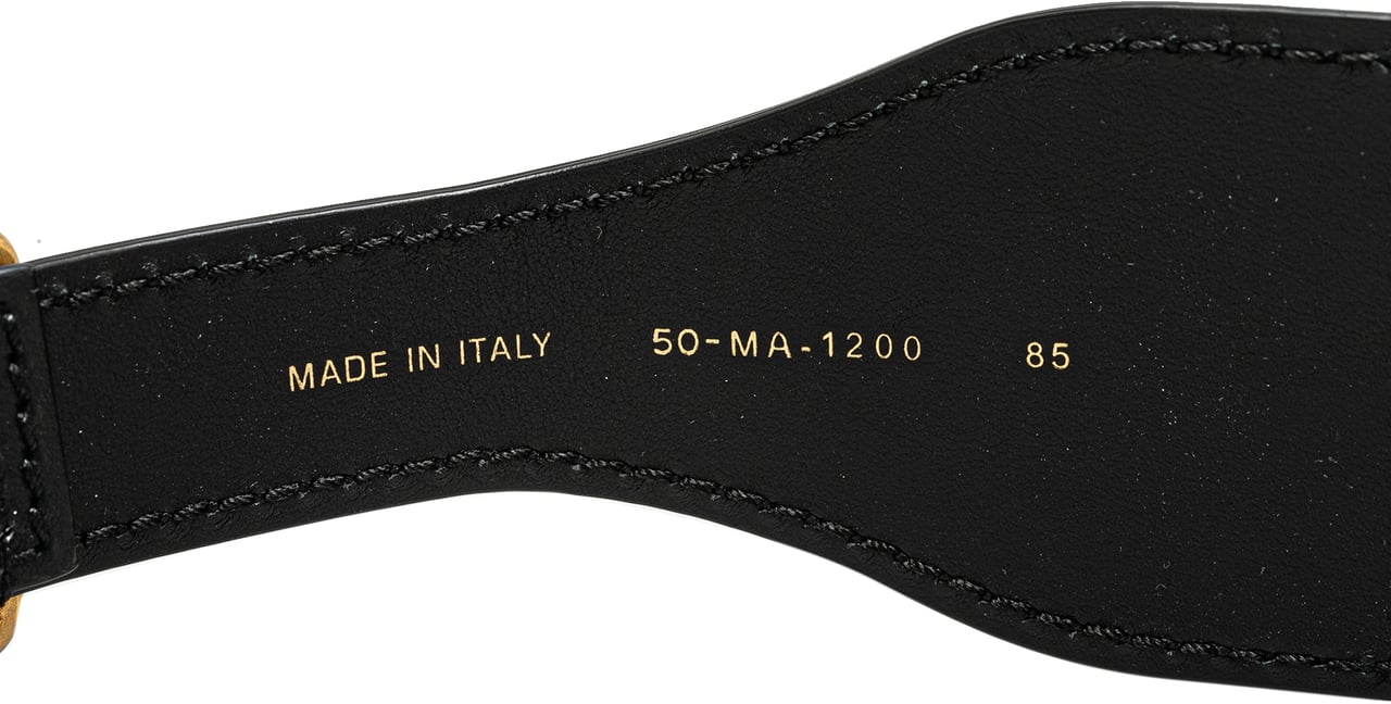 Dior Embroidered Logo Strap Grijs