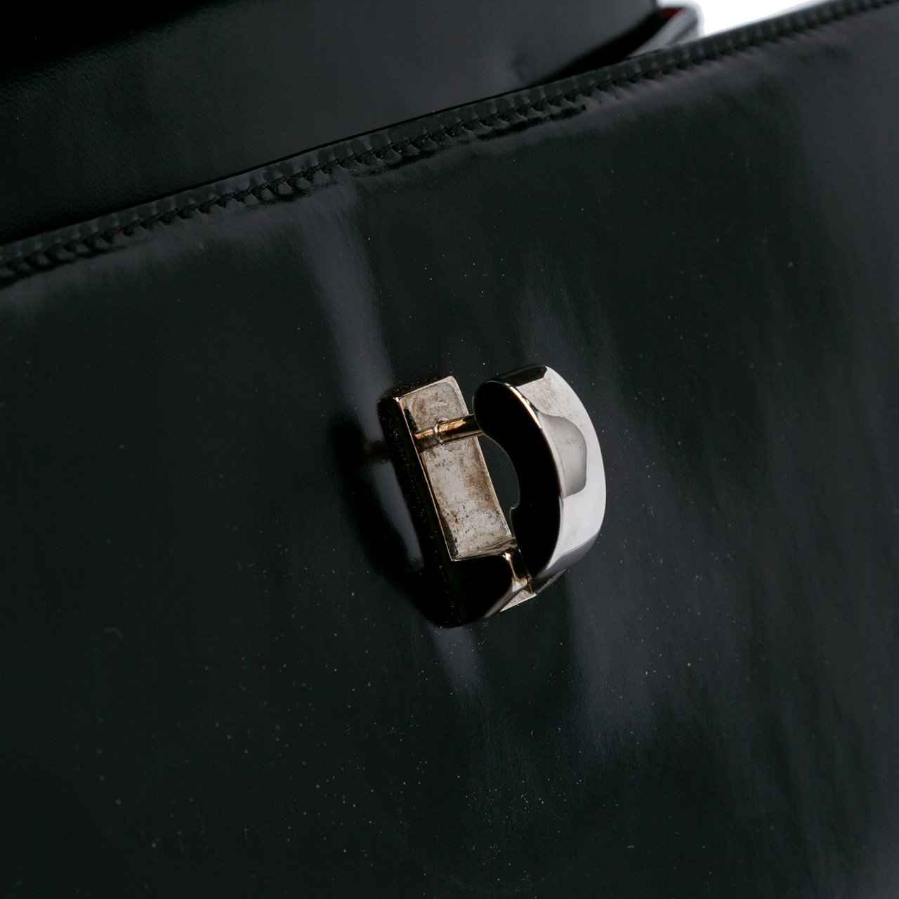 Dior Patent Shoulder Bag Zwart