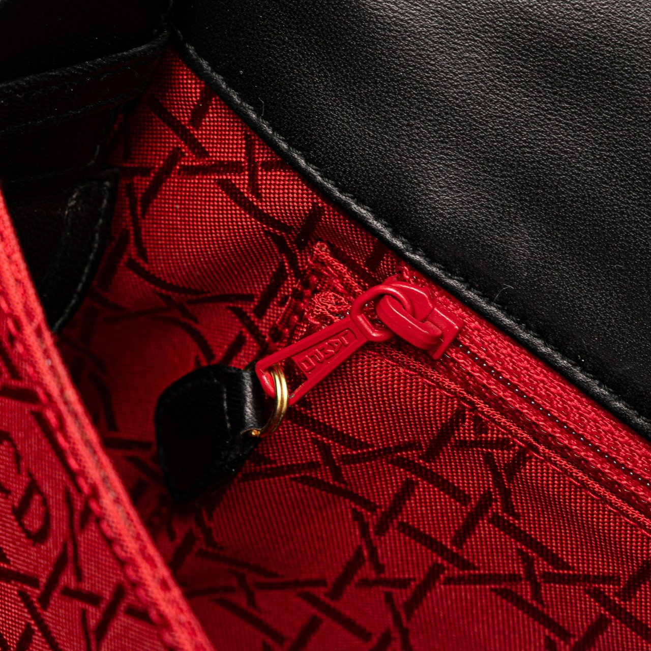 Dior Lambskin Cannage Shoulder Bag Zwart
