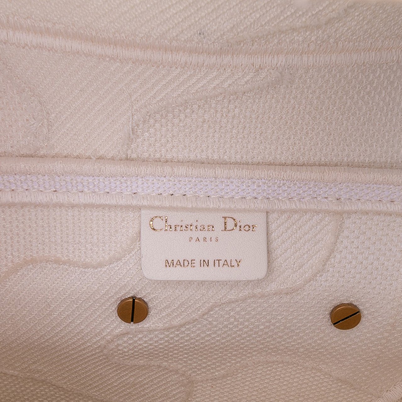 Dior Mini Canvas Embroidered Camouflage Saddle Bag Wit