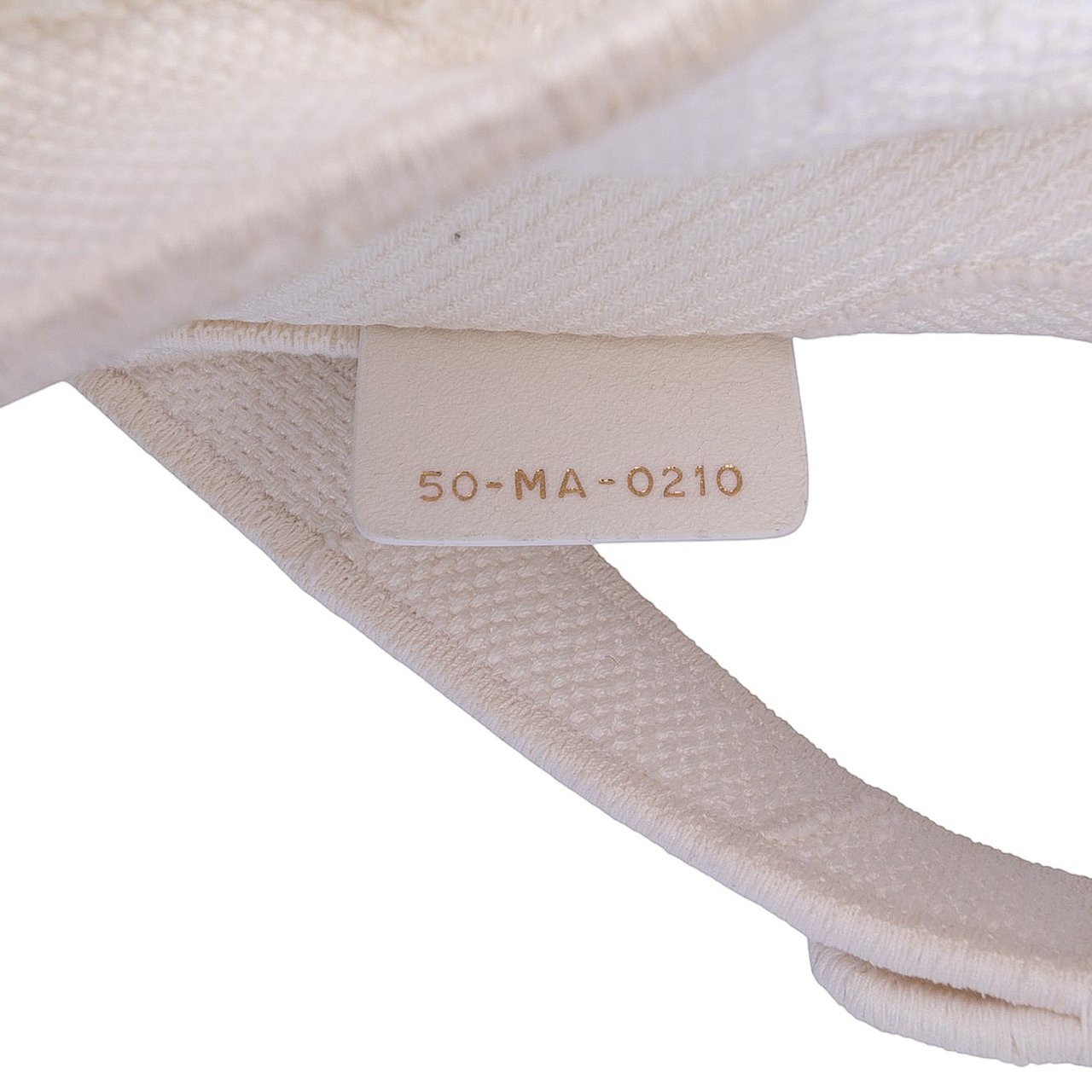 Dior Mini Canvas Embroidered Camouflage Saddle Bag Wit