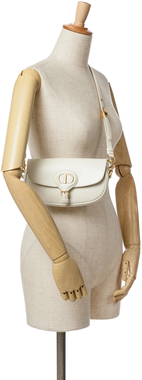 Dior Leather East West Bobby Crossbody Wit