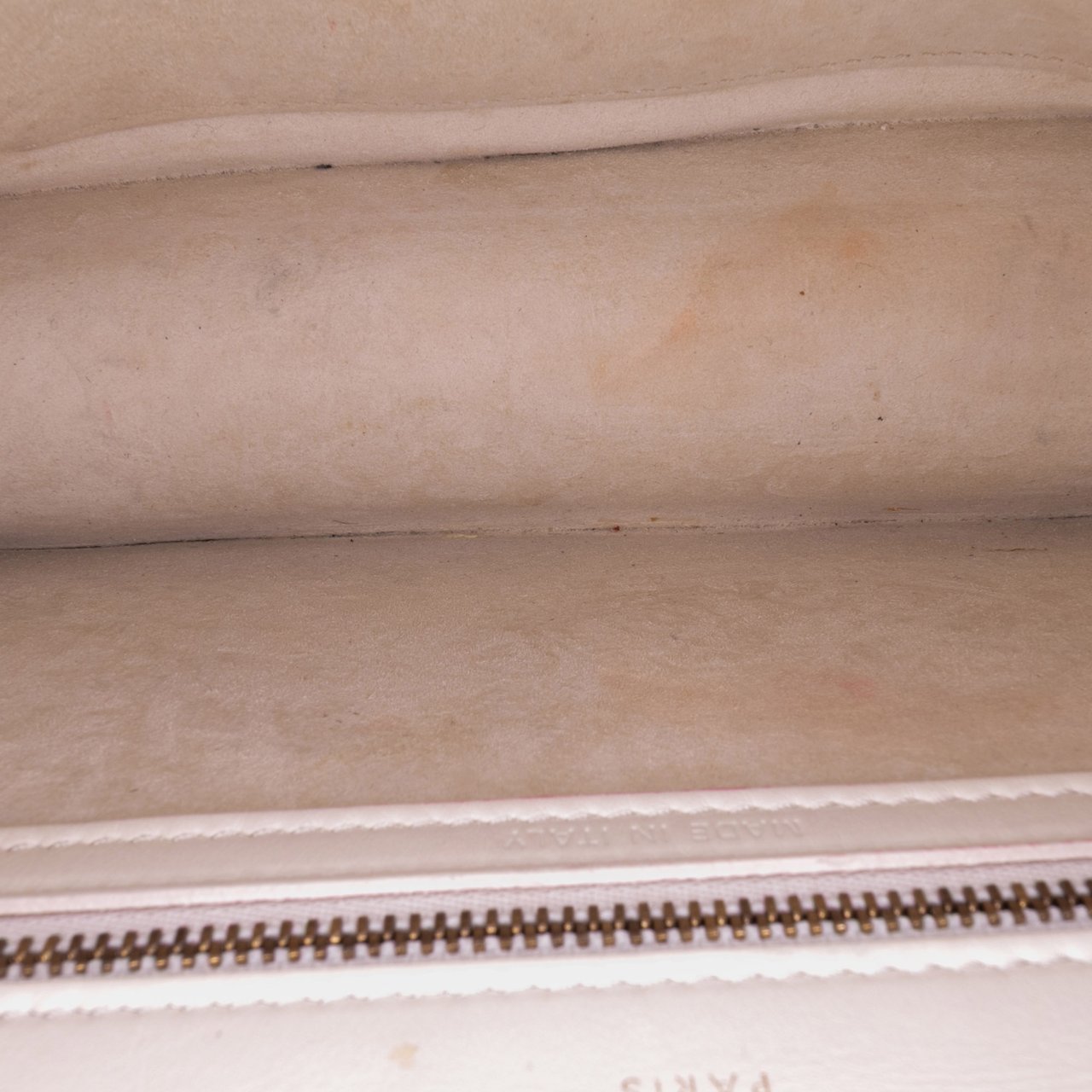 Dior Small Lambskin Studded Diorama Flap Wit